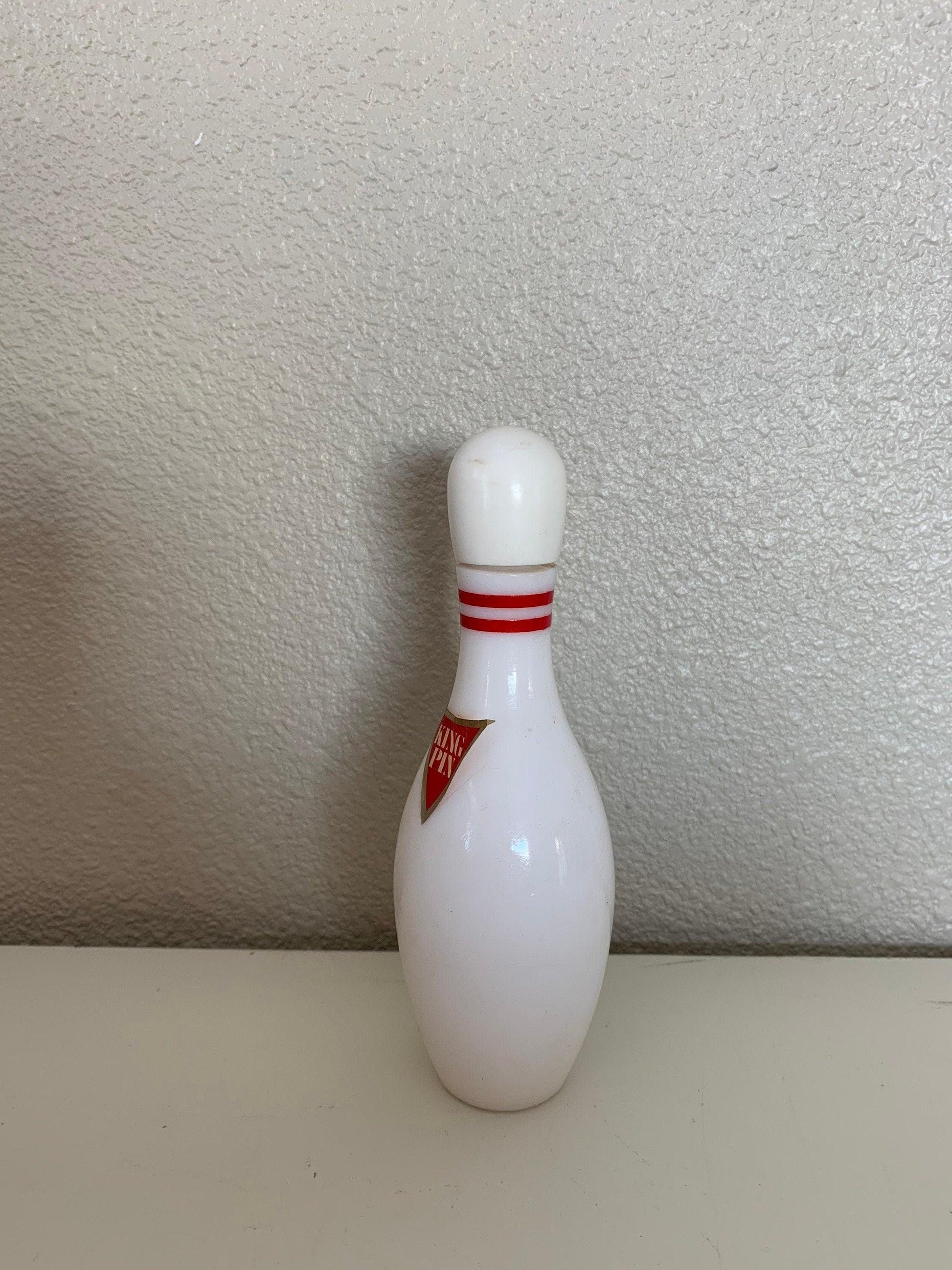 Vintage Avon Collectible Bowling King Pin Decanter After Shave Cologne, Empty Bottle With Box, Fathers Day Gift, Mens Gifts -Located at Funkyhouse Vintage Antique Store, Weiser Idaho