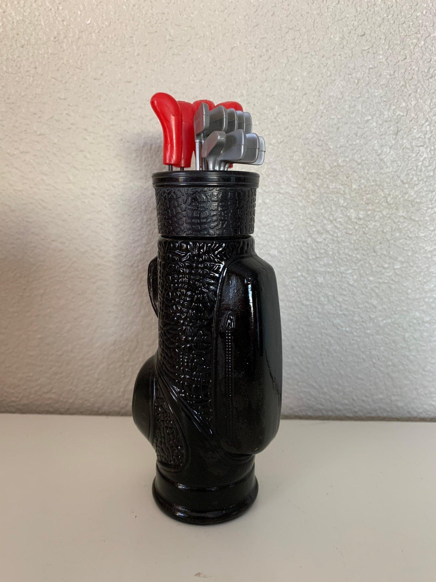 Vintage Avon Collectible Golf Bag Decanter After Shave Cologne, Full Bottle NO Box, Fathers Day Gift, Mens Gifts -Located at Funkyhouse Vintage Antique Store, Weiser Idaho