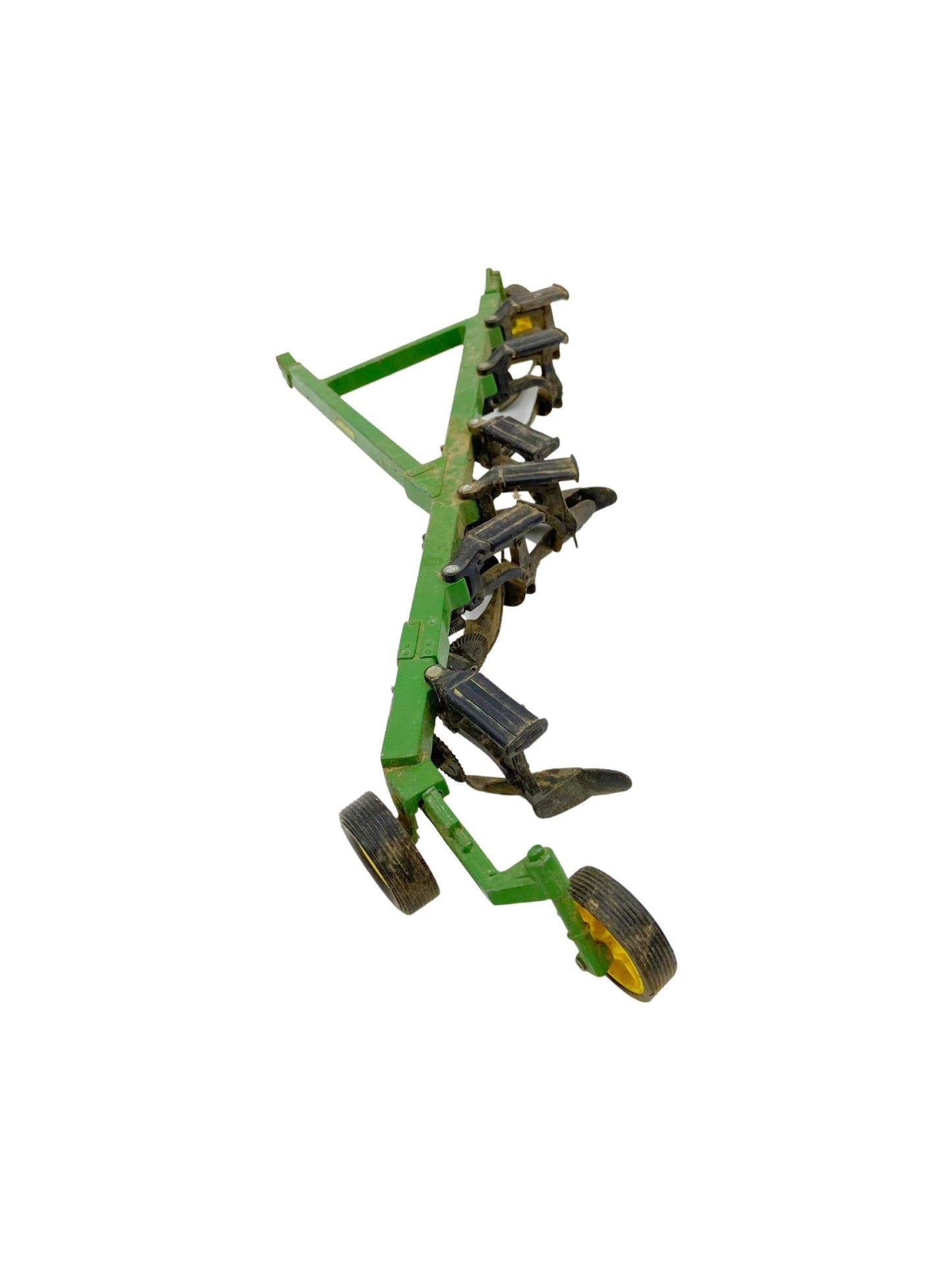 Vintage John Deere, Toy Tractor Plow, Antique Farm Toys, Pretend Play, Barn Push Toy, Die Cast Tractors, Gift for Him, Man Gift -Located at Funkyhouse Vintage Antique Store, Weiser Idaho