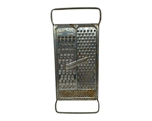 Vintage Metal Cheese Grater, All In One Mid Century Grater, Mid Century Kitchen Gadgets, Shabby Chic Decor -Located at Funkyhouse Vintage Antique Store, Weiser Idaho