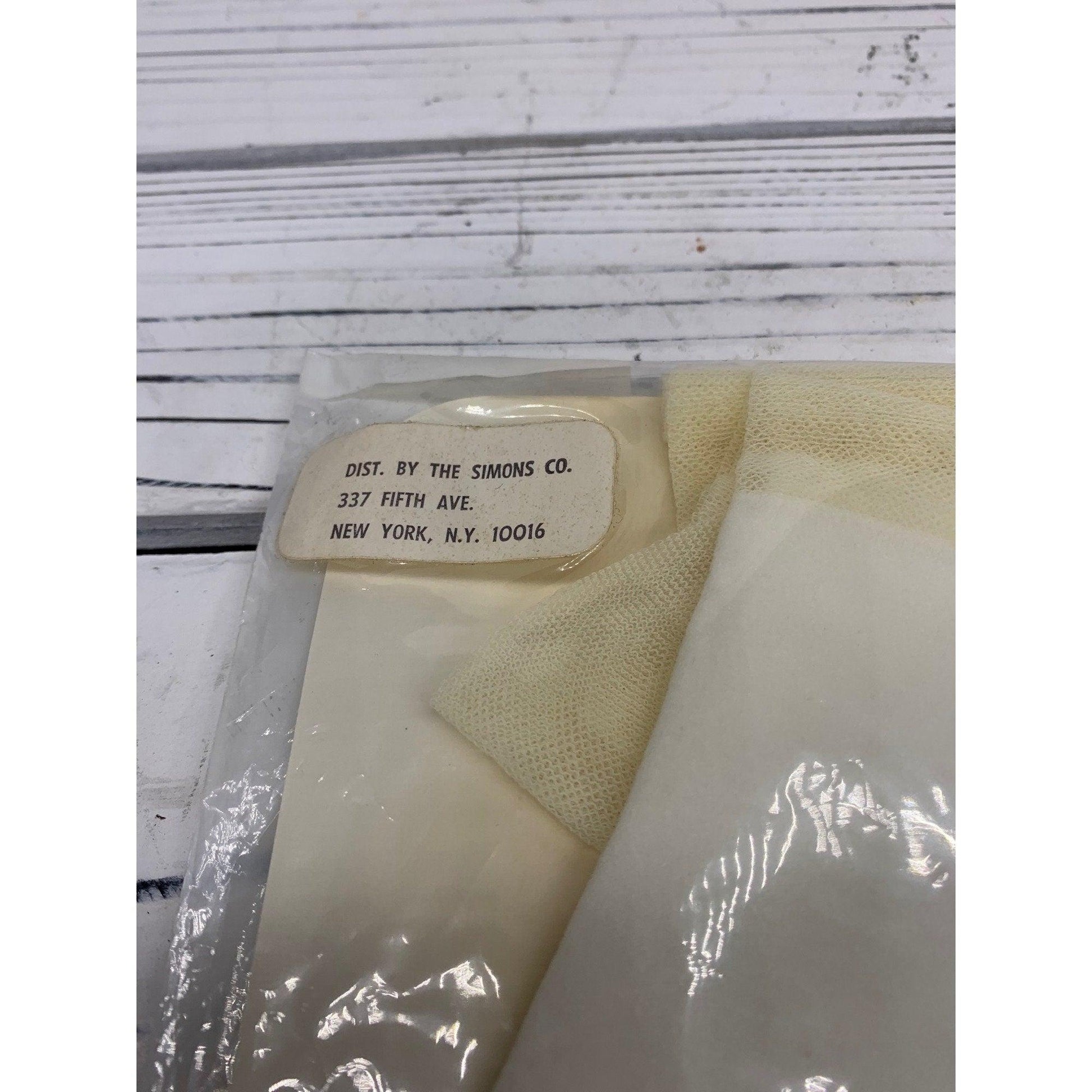 Vintage Pantyhose Garter Stockings, Hush Hush Stockings, Sheer Cream Hosiery -Located at Funkyhouse Vintage Antique Store, Weiser Idaho