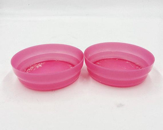 Vintage Pink Tupperware Cereal Bowls, Old Tupper Ware, Food Storage, Retro Kitchen Dining, Retro Kitchen, Art Deco -Located at Funkyhouse Vintage Antique Store, Weiser Idaho