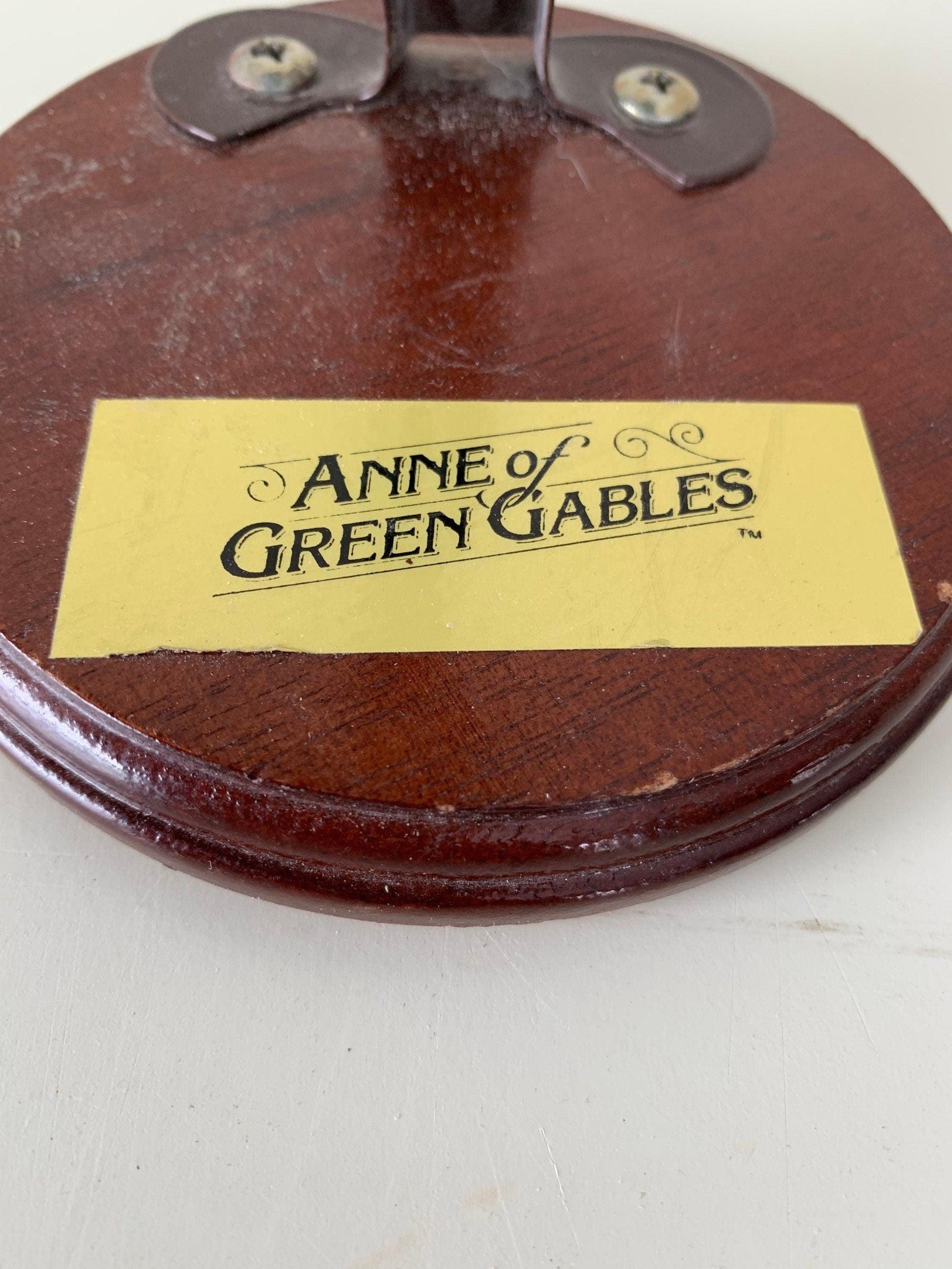 Vintage Porcelain Doll, Anne of Green Gable Red Hair and Green Dress -Located at Funkyhouse Vintage Antique Store, Weiser Idaho