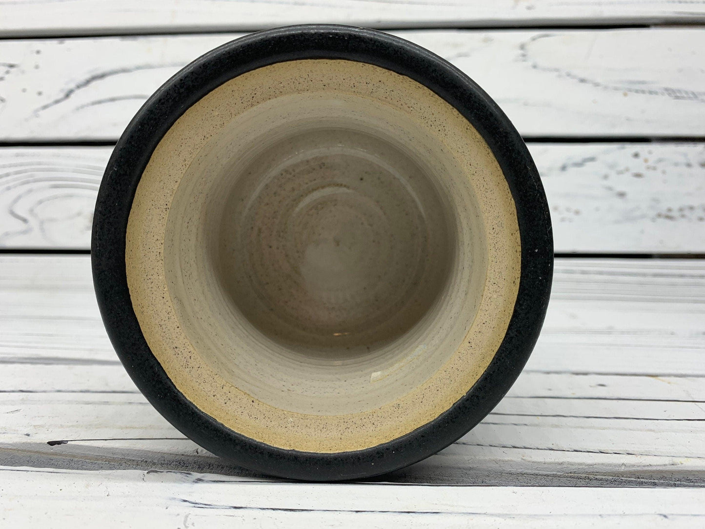 Vintage Pottery Vase Circa 1960s 1970s, Larry Parker Abstract Ceramic Art -Located at Funkyhouse Vintage Antique Store, Weiser Idaho
