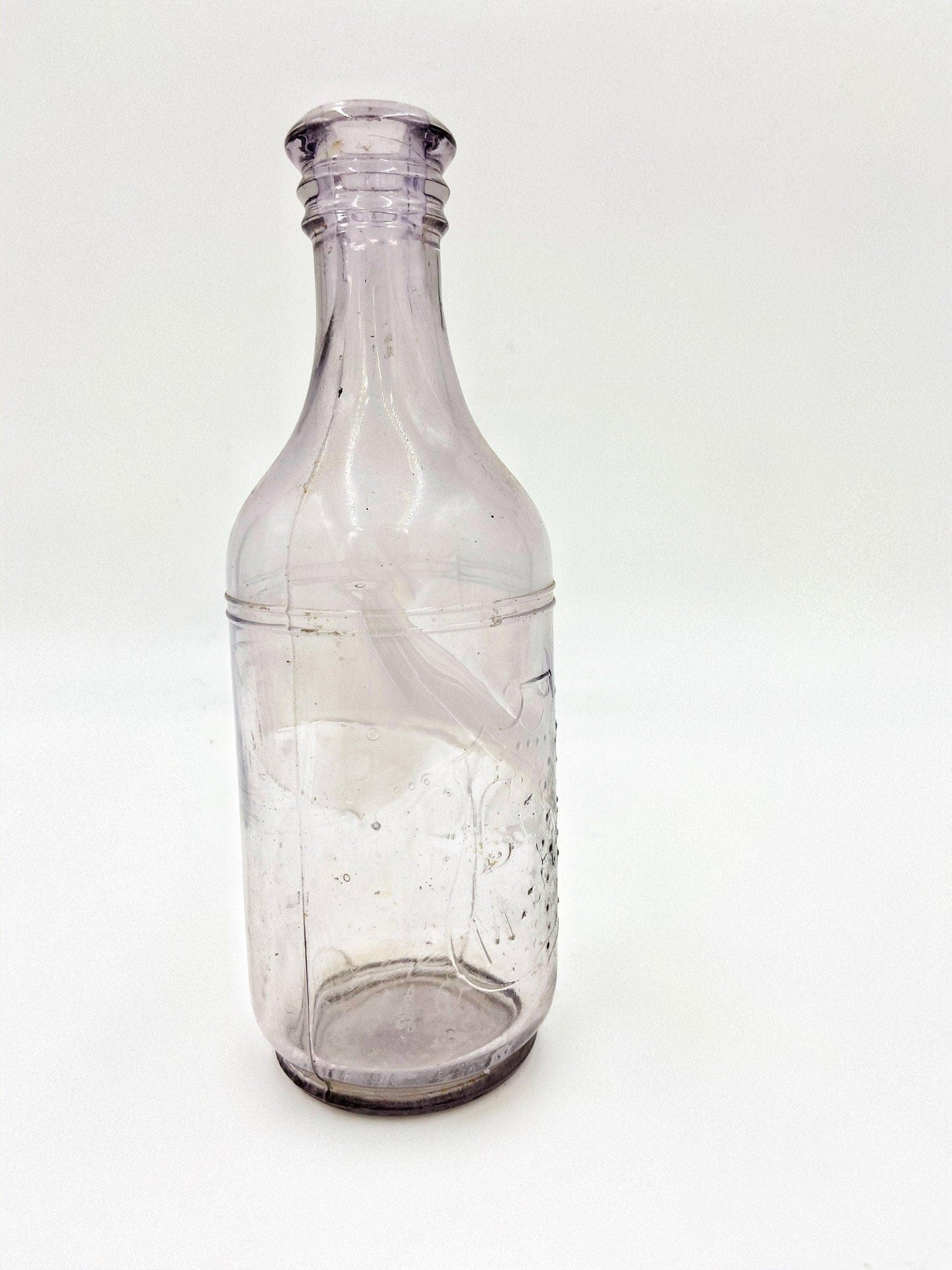 Vintage Purple Glass Collectible Bottle, Citrate Of Magnesia, Decorative Antique Bottle -Located at Funkyhouse Vintage Antique Store, Weiser Idaho