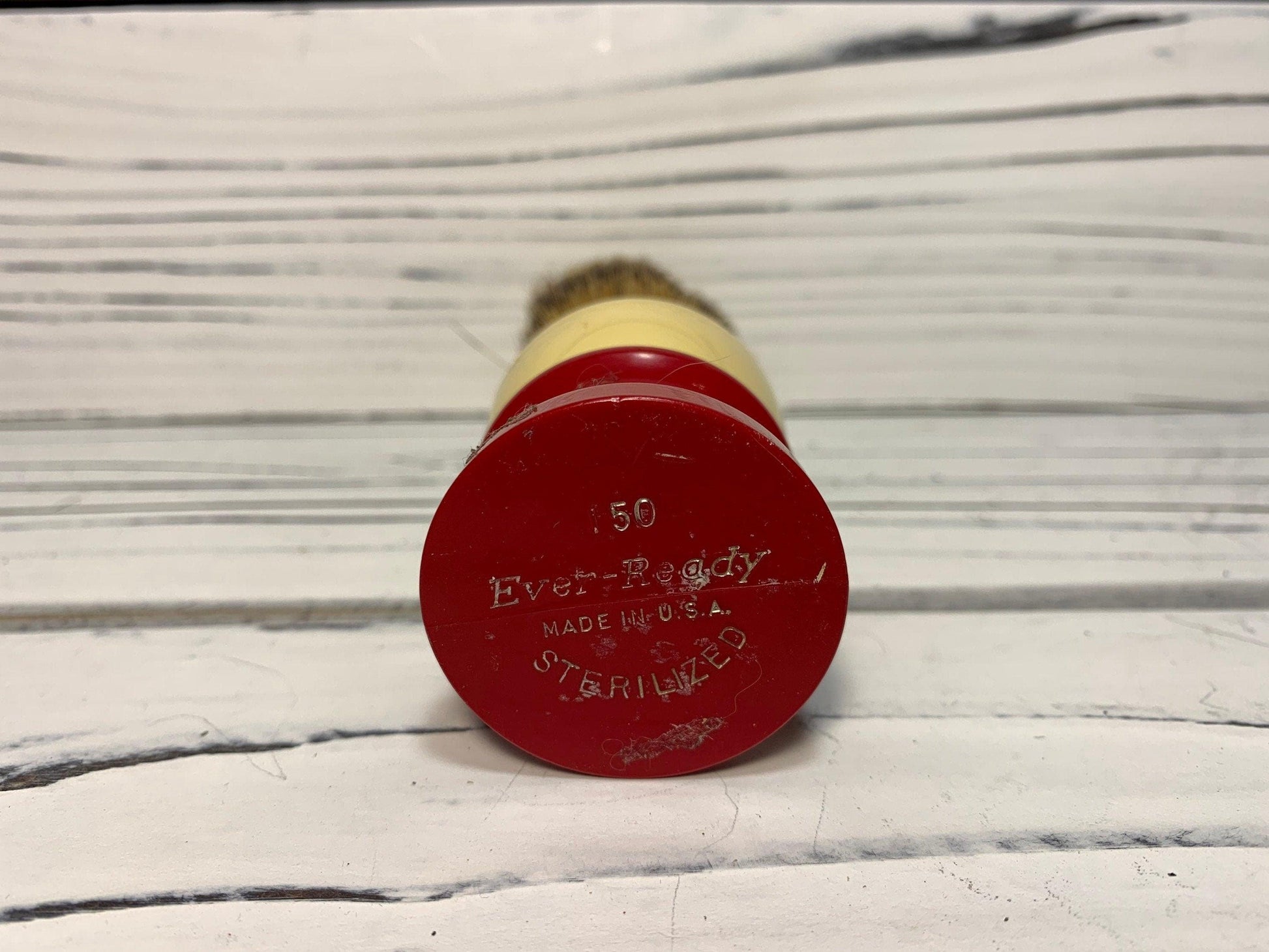 Vintage Shaving Brushes, Lot of 2 Ever-Ready shaving cream brushes, Gifts for Men -Located at Funkyhouse Vintage Antique Store, Weiser Idaho