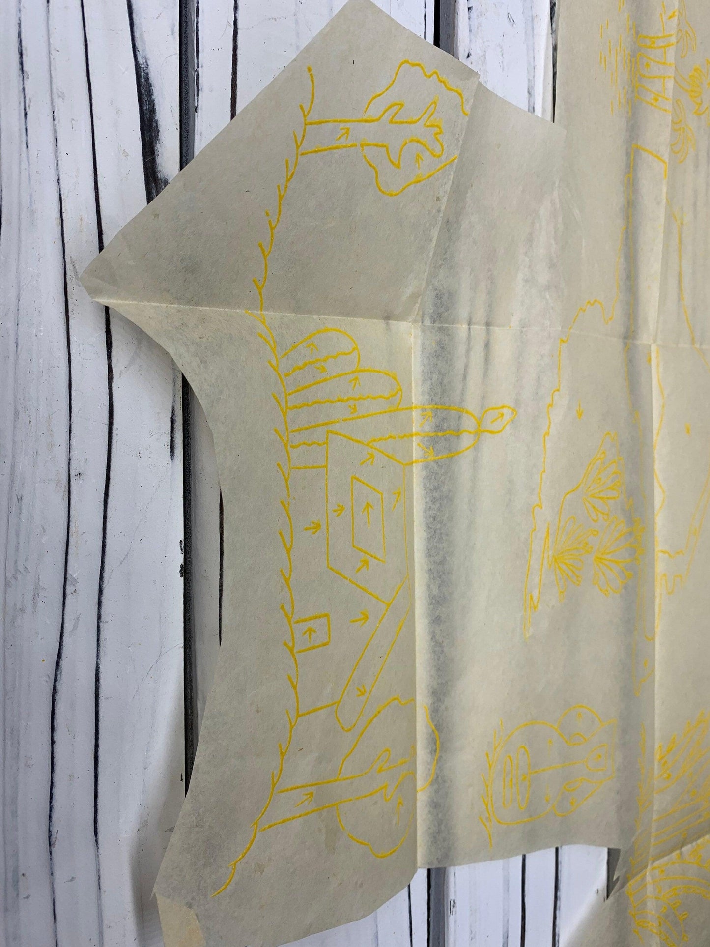 Vintage Simplicity Southwestern Embroidery Design Pattern, 1970s Sewing Notions -Located at Funkyhouse Vintage Antique Store, Weiser Idaho