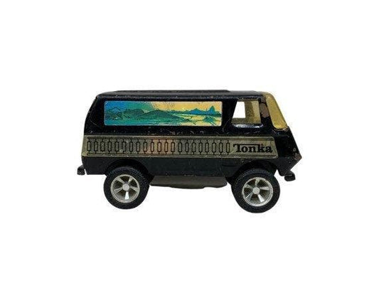 Vintage Tonka Metal Retro Van, 1970s Pressed Steel Die Cast Tonka Toys -Located at Funkyhouse Vintage Antique Store, Weiser Idaho