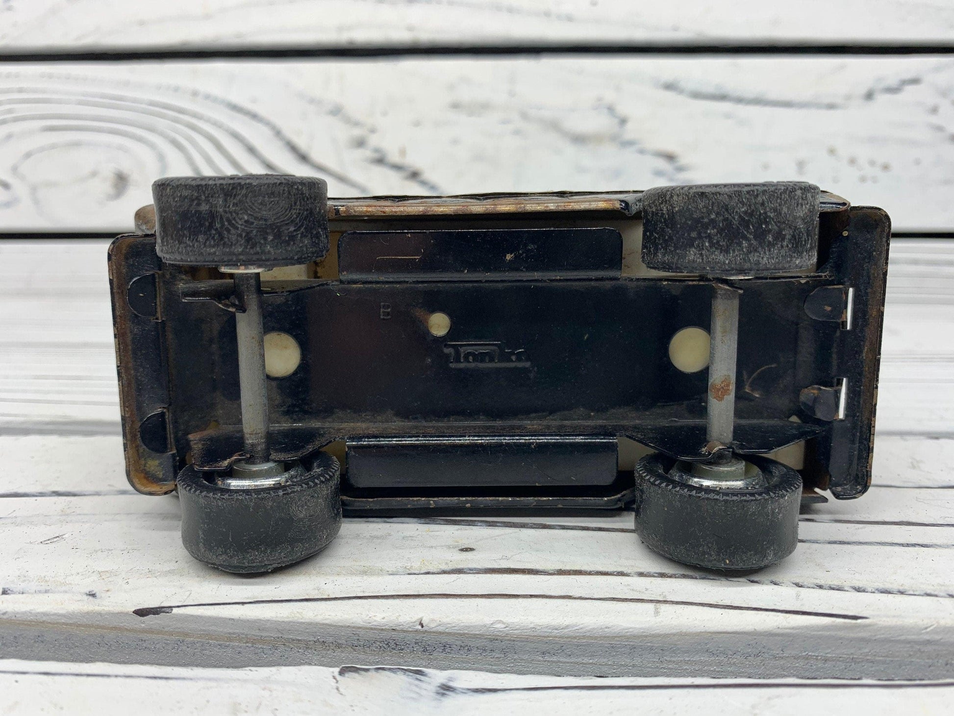 Vintage Tonka Metal Retro Van, 1970s Pressed Steel Die Cast Tonka Toys -Located at Funkyhouse Vintage Antique Store, Weiser Idaho